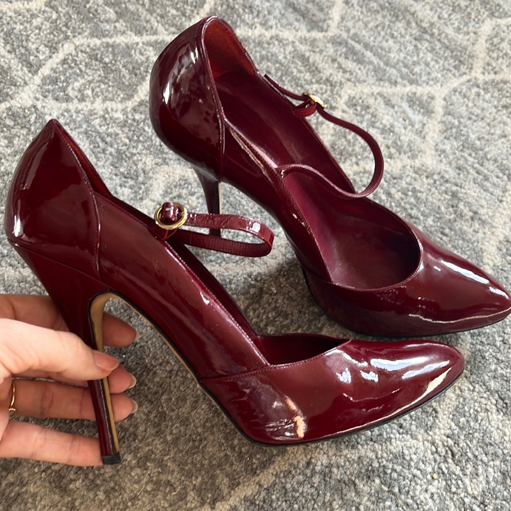 Agent Provocateur cherry red stilettos Sz 40
